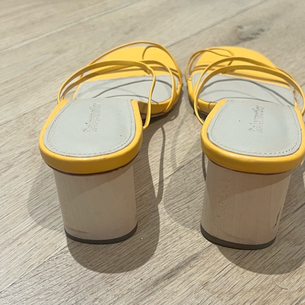 Reformation Rachel Sandal in Ochre (size 6) - Picture 6 of 8